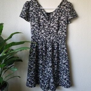 LA HEARTS floral rompers